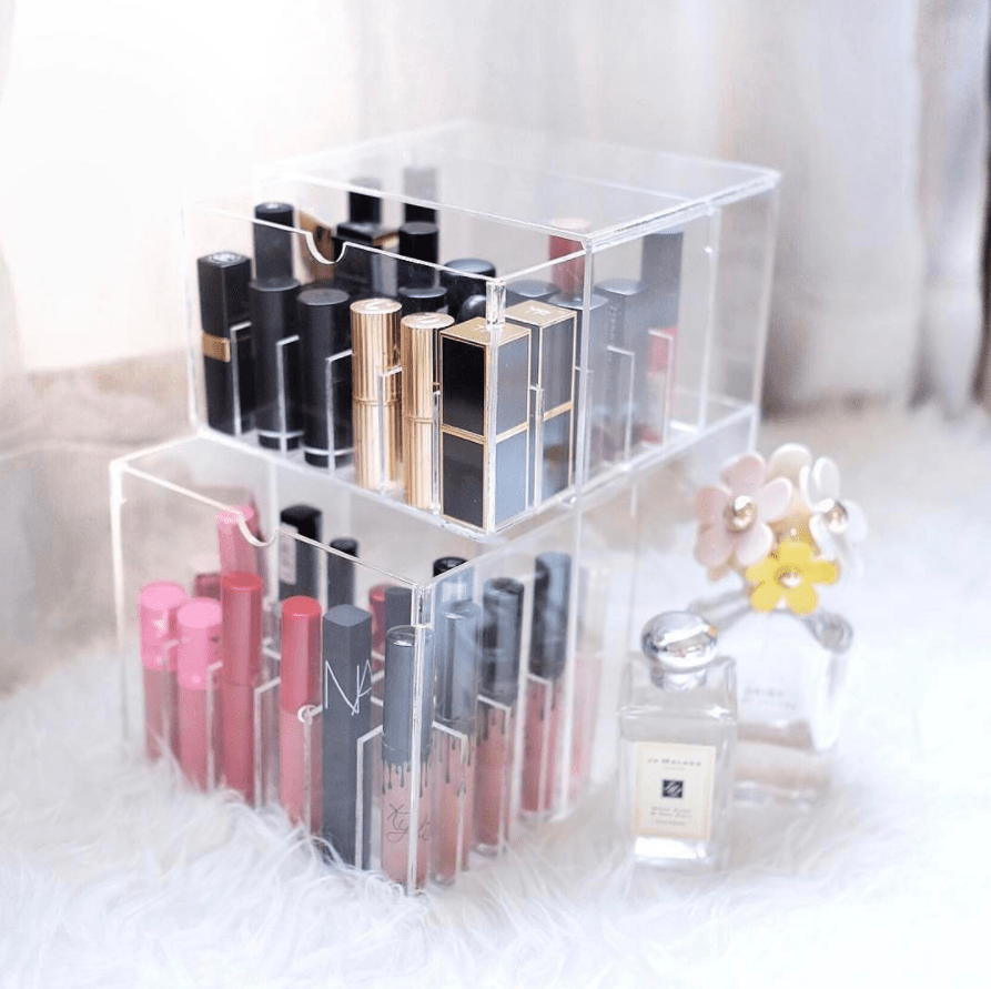 Lipstick Organizer (Large) 60 Lipstick Organizer Acrylic See