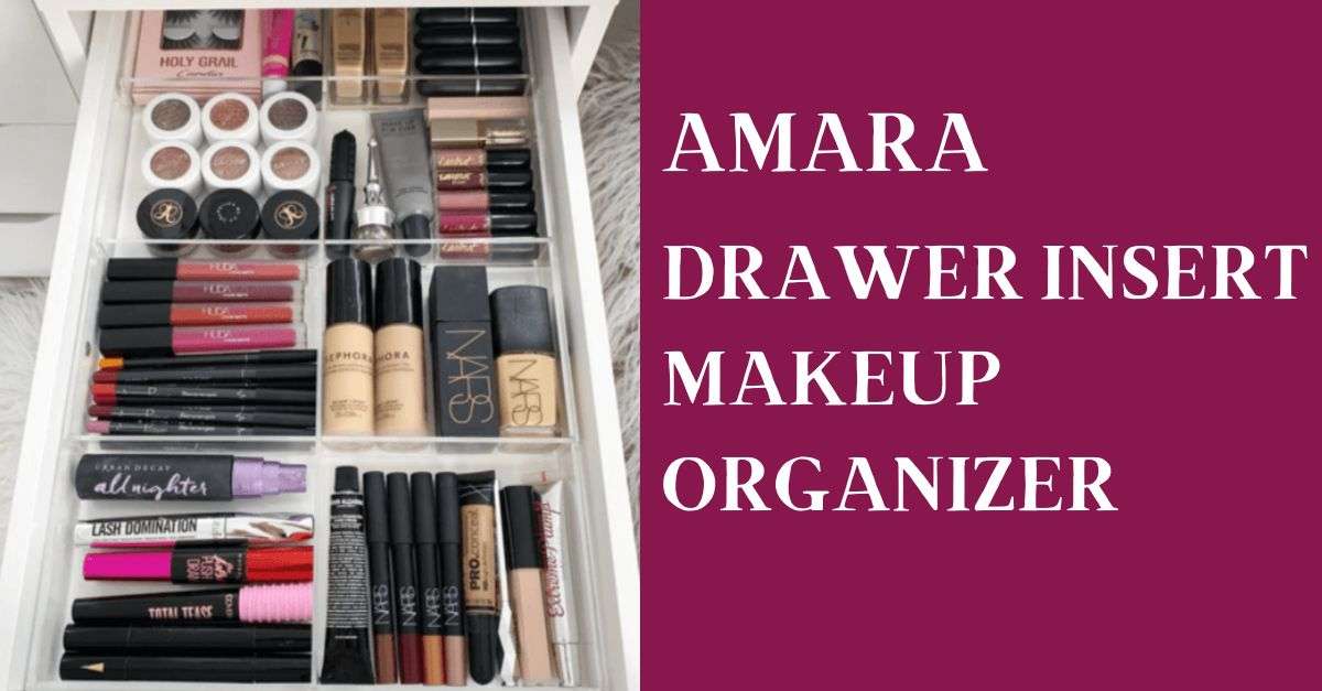 drawer insert makeup organizer