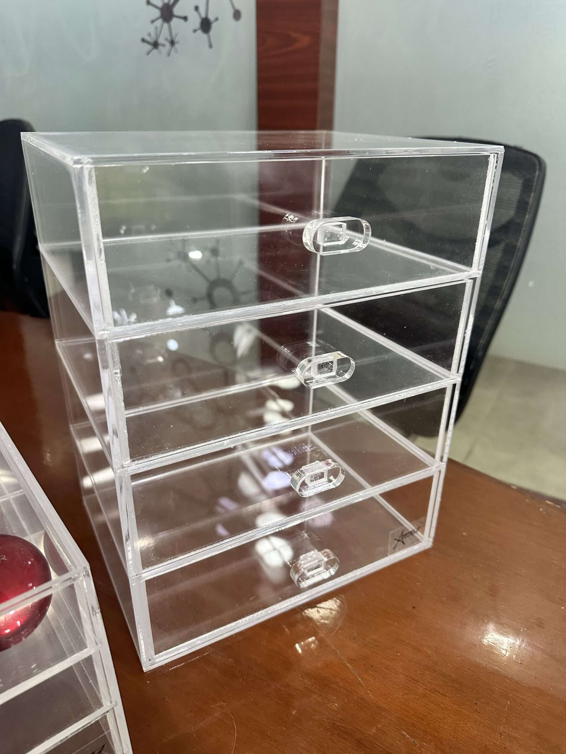 See Through 4 Drawer Medium Makeup Organizer | Perfumes Organizer | Skincare Organizer 5 img 8109 scaled - Amaraindia - lipstick organizer
